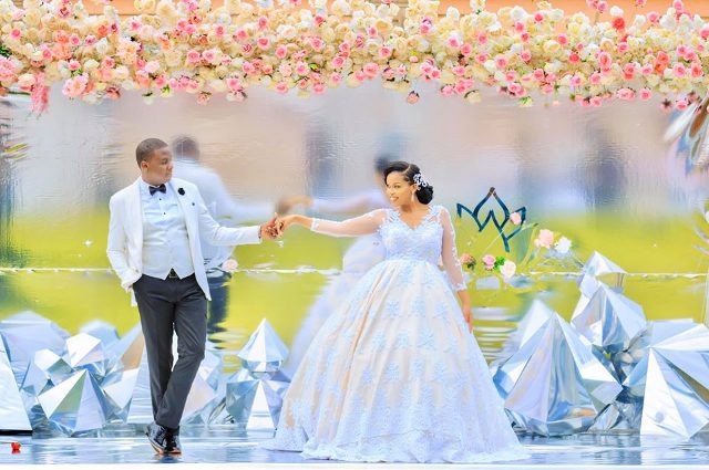 Glittering Scenes As Stuart Weds Shirley