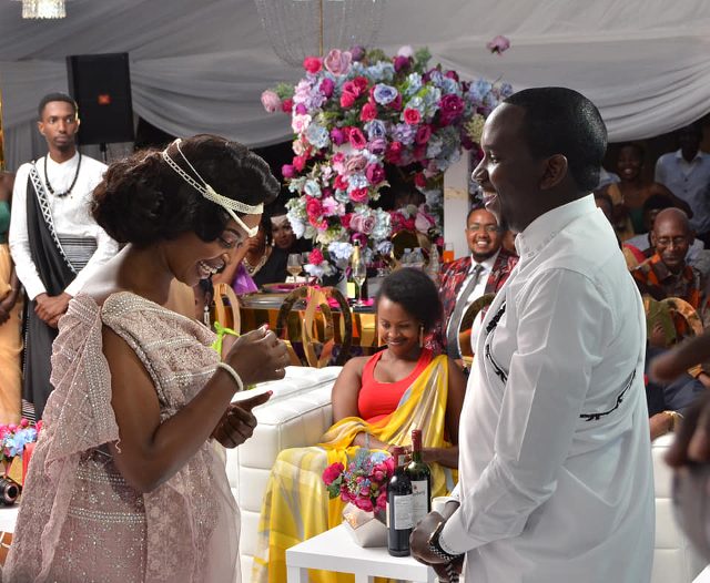 Royalty As Sharon Introduces Simon In a Classic Gusaba