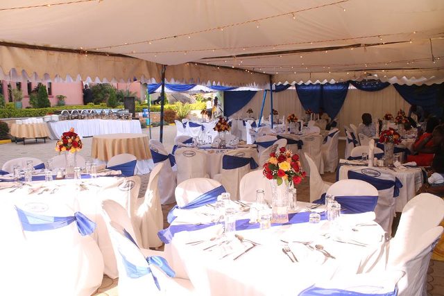 Wedding decorations at Sapphire Hotel Limited