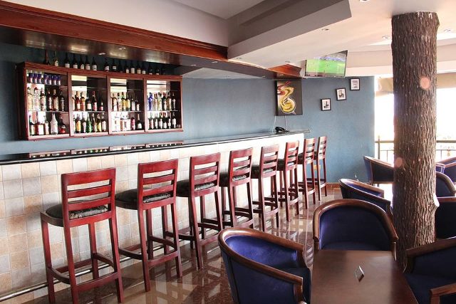 The bar area at Sapphire Hotel Limited