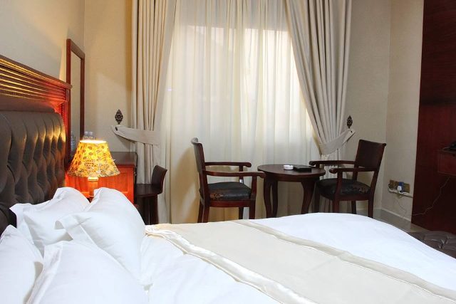 Inside a spacious room at Sapphire Hotel Limited