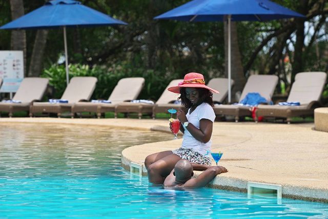 Emin Pasha Hotel Pool side