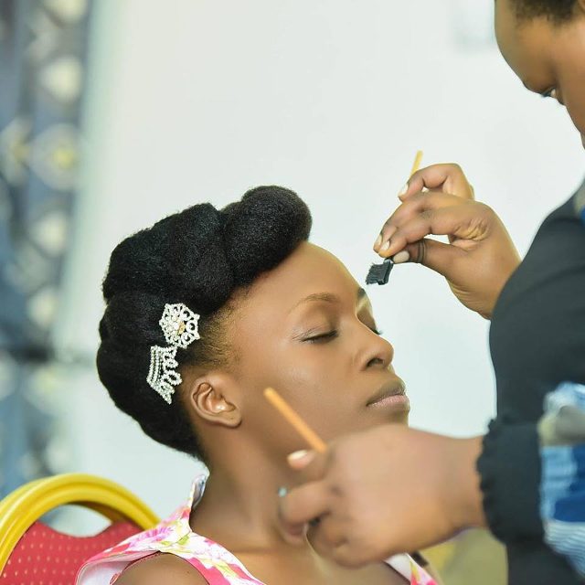 Bridal makeover by Am her stylist