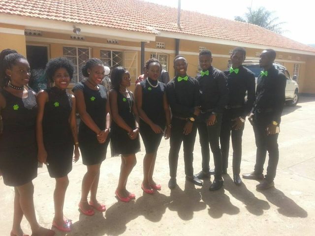 A team of female and male ushers from Sterling Ushers