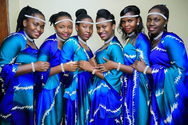 Anitah's elegant bridesmaids, shots Vision Digital Images