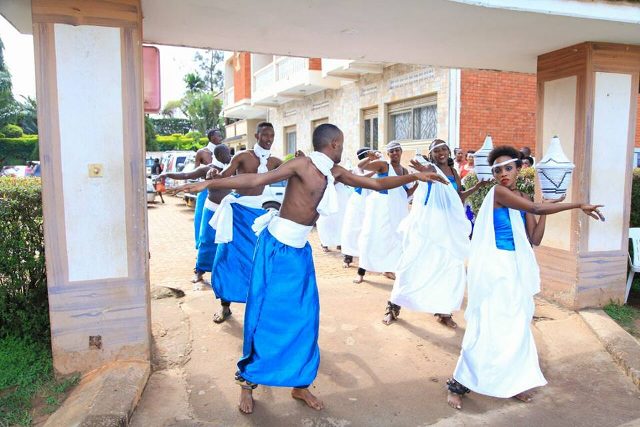 Cultural dancers performing at a Gushaba, photo by Frame Media