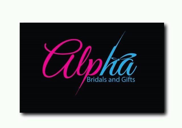 Alpha Bridal & Gift center logo