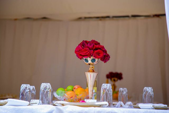 Customary wedding decorations by Blessed HANDS DECOR Services