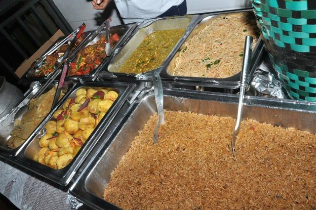 Ugandan jollof rice prepared by Sunrise Catering Services Limited