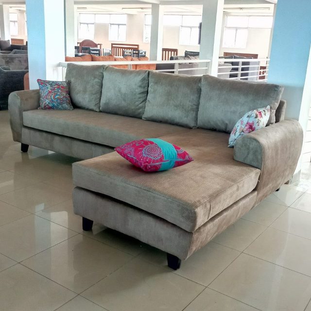 A nice grey couch by The Furniture Workshop