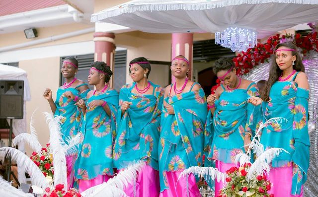 Beautiful blue mushanana for hire at flashy bridals
