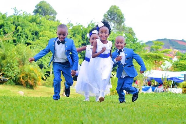 Beautiful flower girls & page boys at a photo shoot by Balam HD Studios