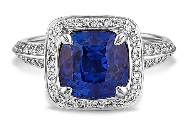 A halo wedding ring from Ahmed Jeweller and Diamond Shop