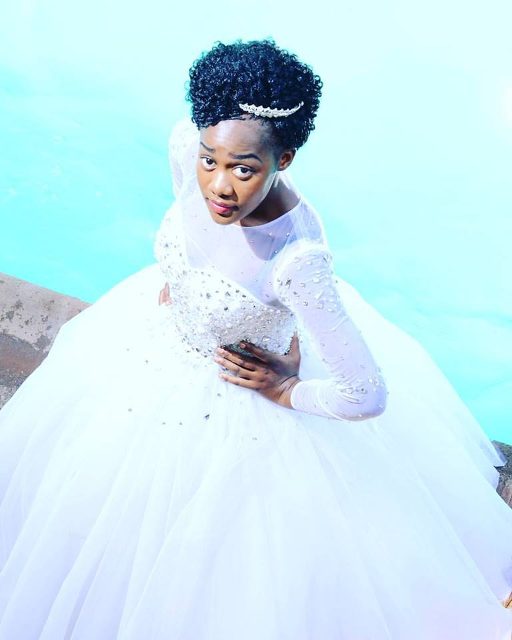 A beautiful bride dressed by TEM Fashion WEAR