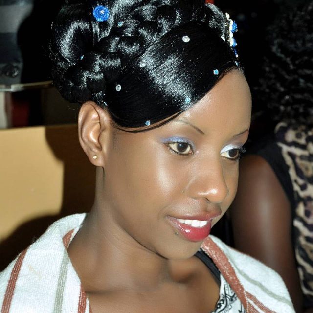 A bride worked on by TEM Fashion WEAR
