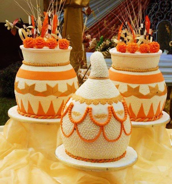 Culture inspired kuhingira/introduction cake from Elieonai Cakes