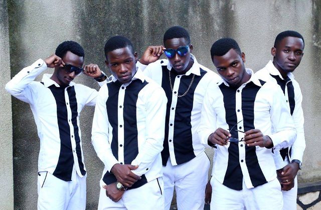 Team member of the Cape Brothers clad in black and white outfits