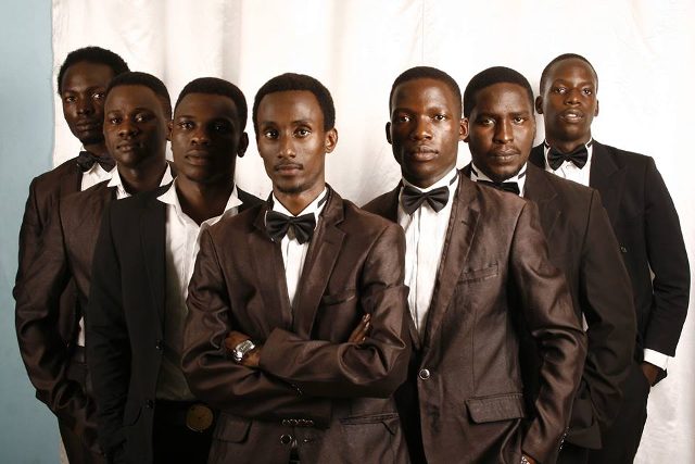 The Cape Brothers clad in black suits