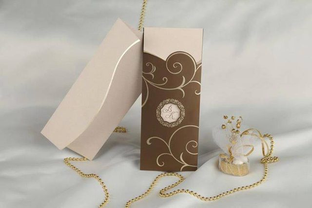 A good wedding invitation card designed by Chic Designs