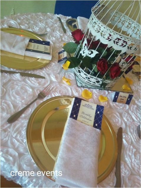 Trudy Birthday Dinner Decor