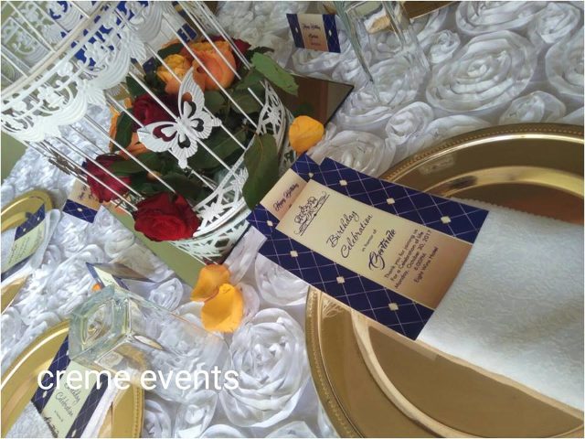 Trudy Birthday Dinner Decor