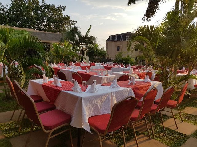 Outside venue at Rivonia Suites