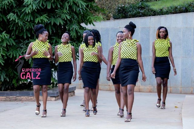 A happy team of Superior Galz Ushers