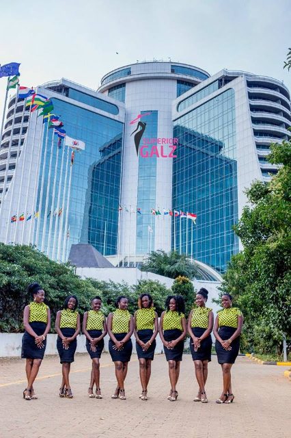 Superior Galz Ushers at the 5 star Pearl of Africa Hotel in Nakasero, Kampala-Uganda