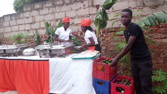 Semau Drinks supplied beverages as Mercy introduced Frank in Nsambya