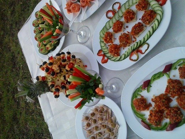 Fruit dessert with Events Catering Limited