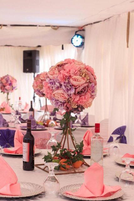 Charlie and Barbara's introduction decor