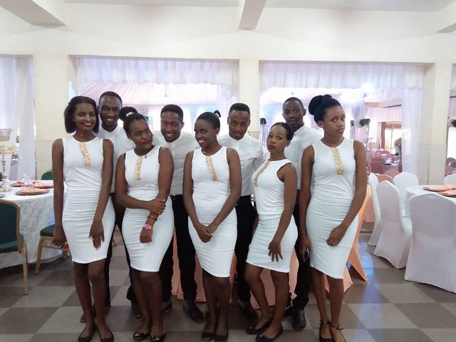 A team of girls & boys from Dotaz Ushering Services