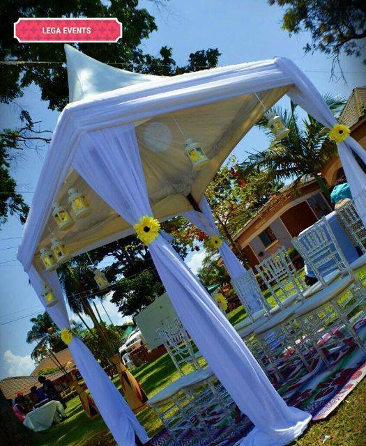 A gazebo done by Lega Events