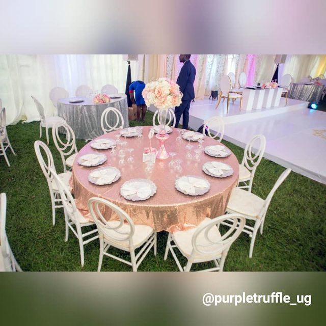Mr and Mrs. Buyondo's fairytale wedding decor