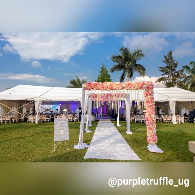 Mr and Mrs. Buyondo's fairytale wedding decor