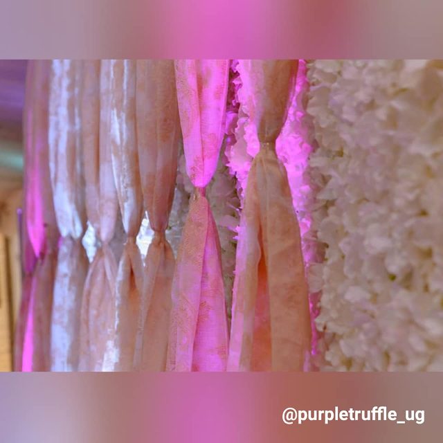 Mr and Mrs. Buyondo's fairytale wedding decor
