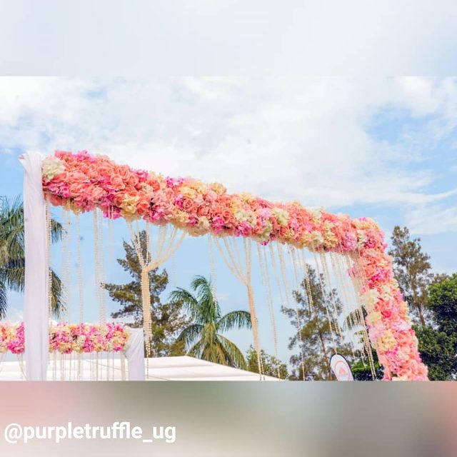 Mr and Mrs. Buyondo's fairytale wedding decor