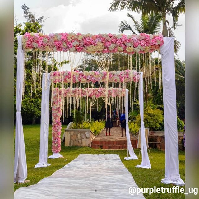 Mr and Mrs. Buyondo's fairytale wedding decor