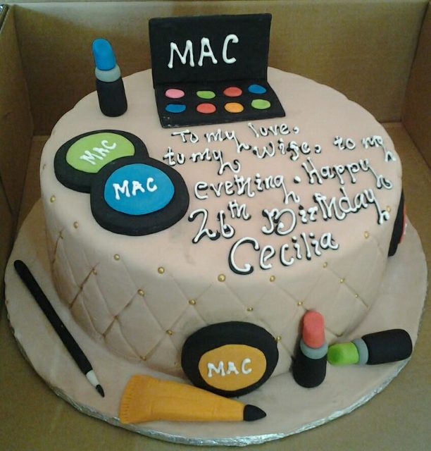 Cecillia's unique birthday cake by Rumi Cake Shop