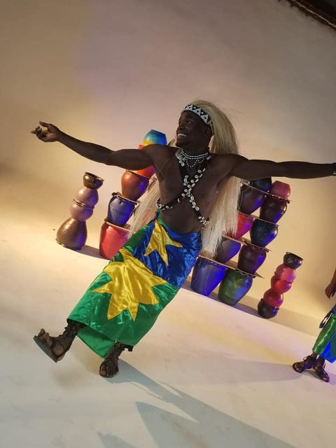 The Dance N' Beats Cultural Troupe video shoot
