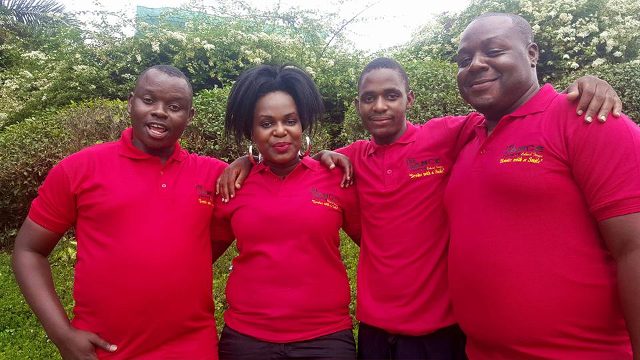 Some of The Dance N' Beats Cultural Troupe members in their free time