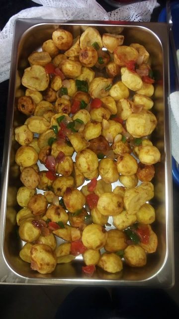 Fried irsh potatoes by Tasty Planet Catering Services