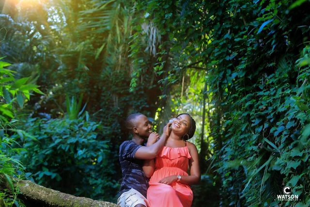 Francis and Angella at their pre-wedding wedding photo shoot