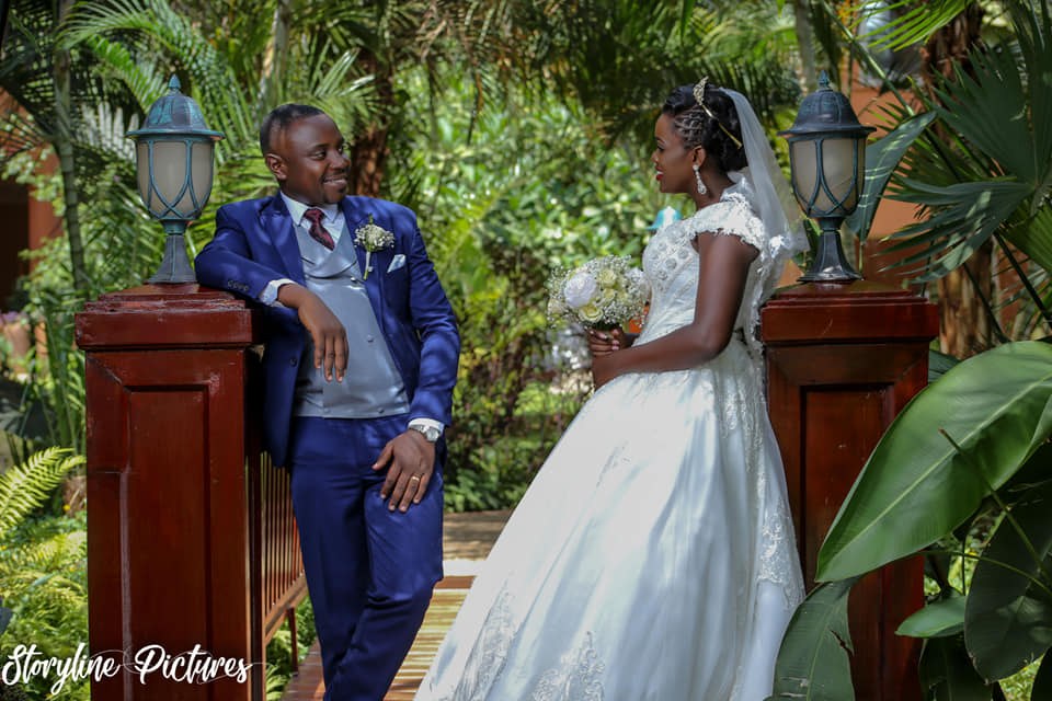 Derrick and Irene Tie The Knot In a Beautiful White Wedding