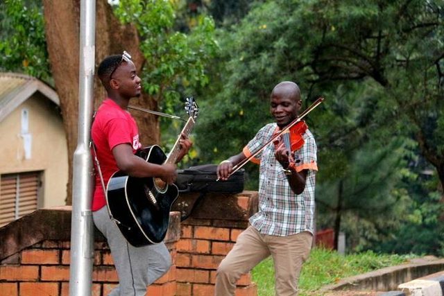 The Tabs Uganda during a practice session