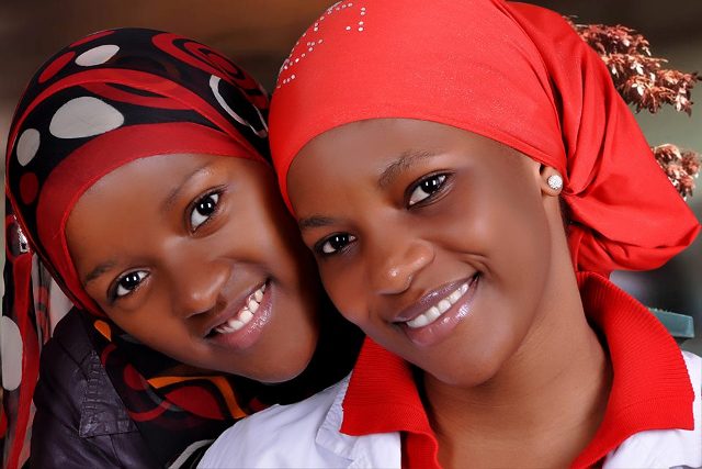 Beautiful young girls at Capital Studio Uganda