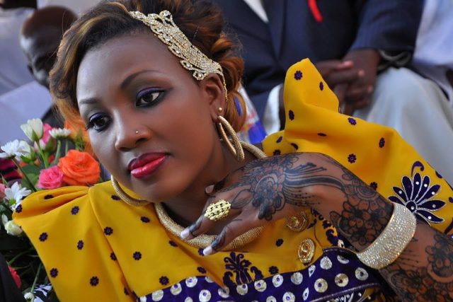 A beautiful bride her introduction covered by Capital Studio Uganda