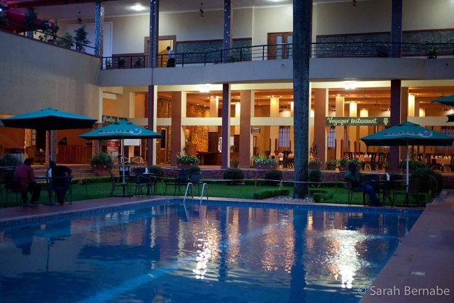 A night impression at Silver Springs Hotel
