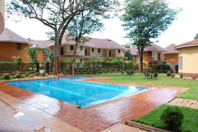 Swimming pool at Silver Springs Hotel