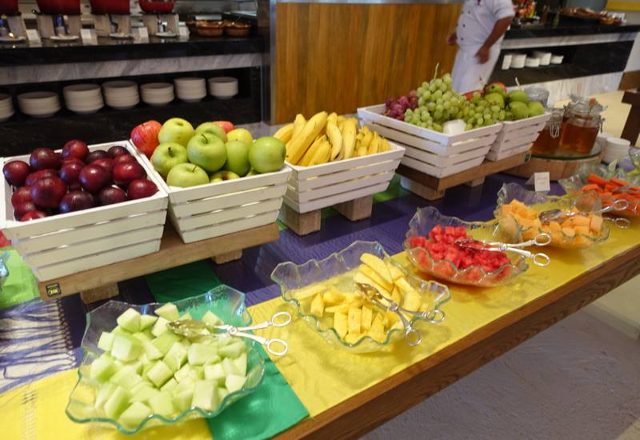 Fruit salads at Hotel International